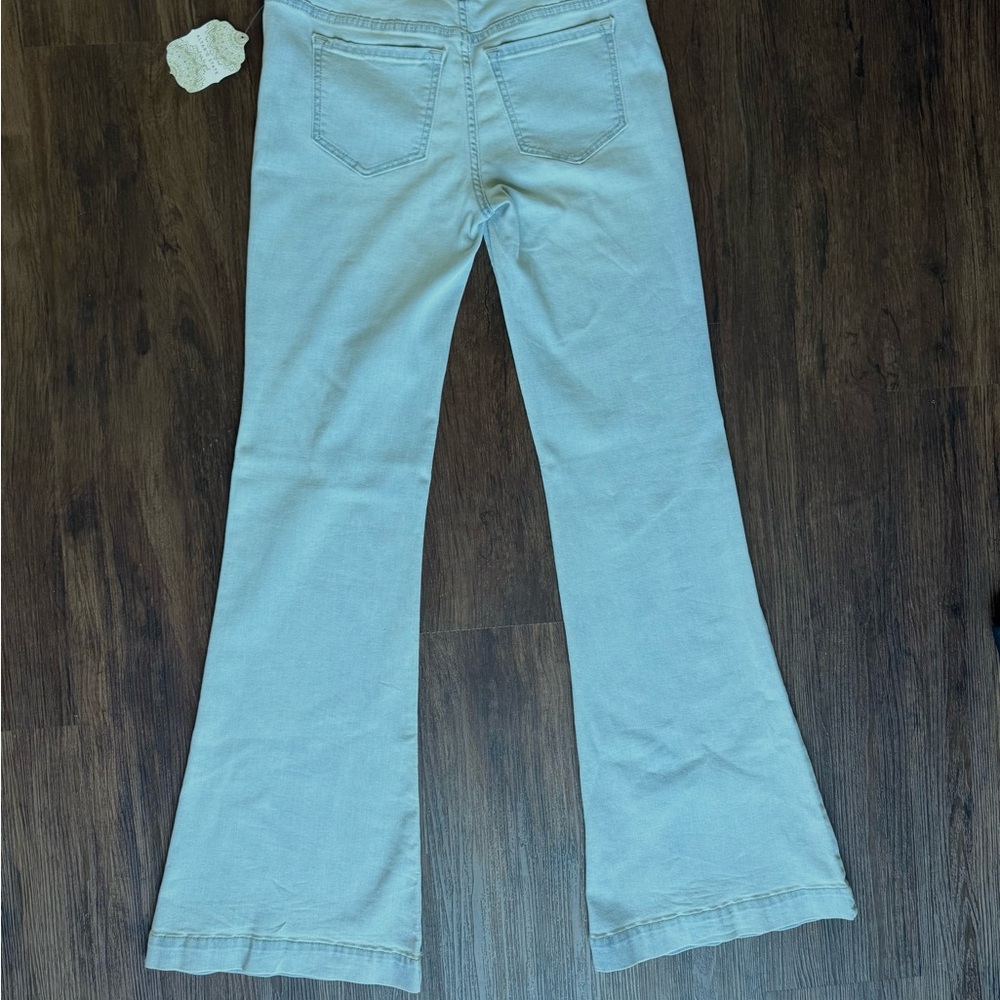 Altar'd State Sky Blue Flare Jeans - Picture 3 of 4